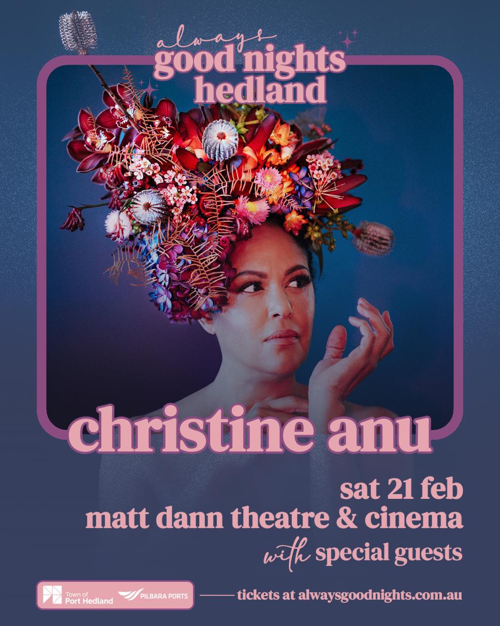 Christine Anu at the Matt Dann Theatre & Cinema